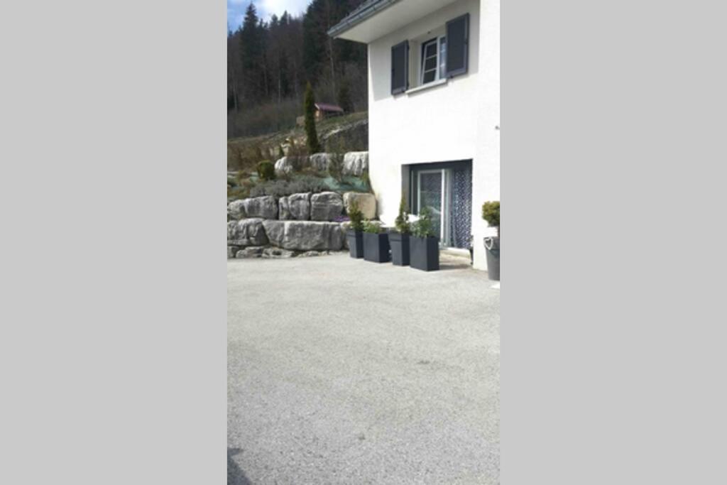 Appartement Rez De Chausse Maison มอร์บิเยร์ ภายนอก รูปภาพ